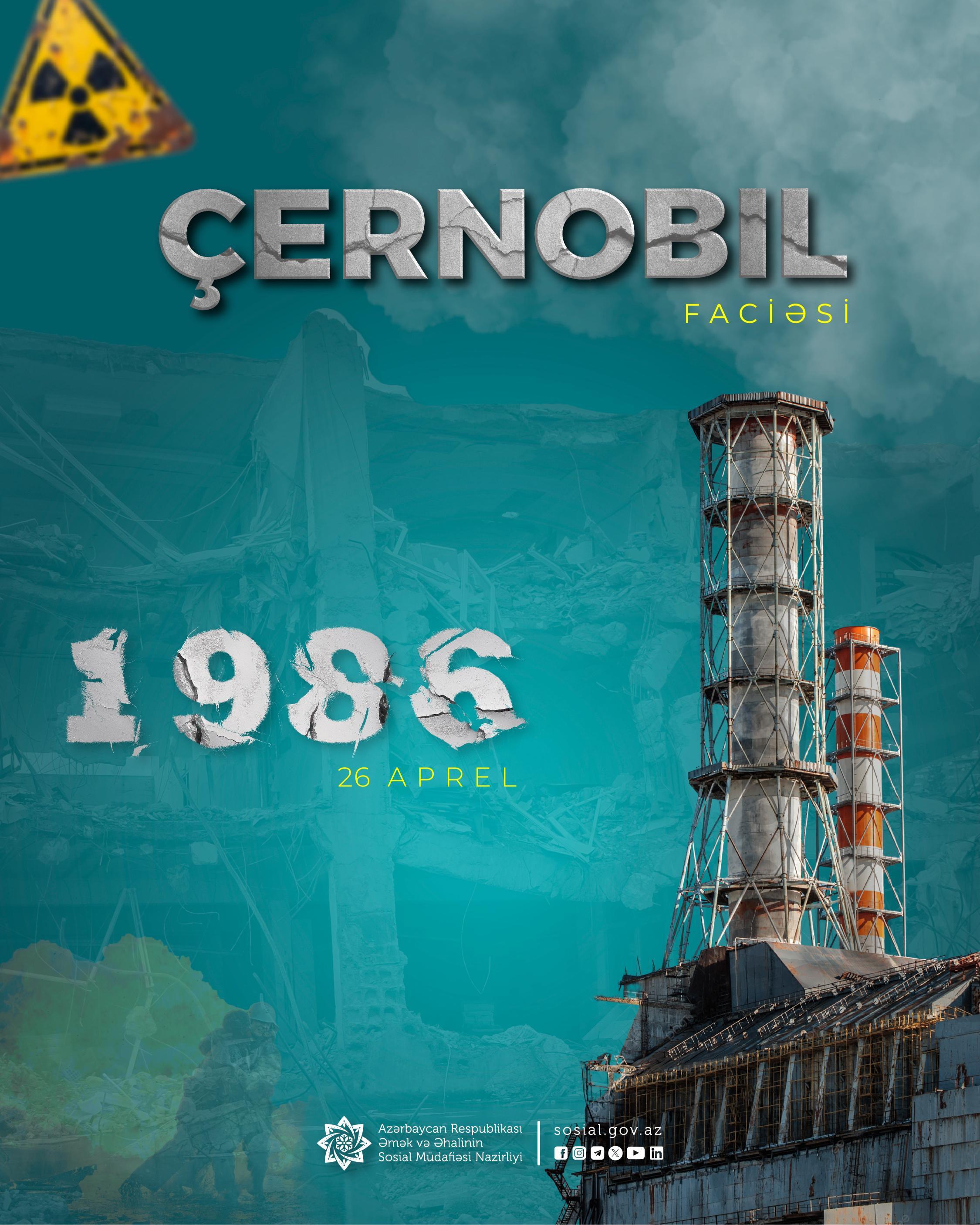 Çernobıl qəzası ilə əlaqədar əlilliyi olan şəxslər sosial müdafiə sistemi ilə əhatə olunublar